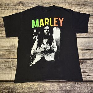 Bob Marley Zion Rootswear Men’s Black Shirt Size Large 2011